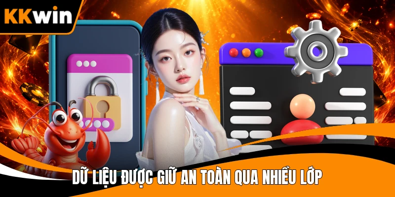 Dữ liệu được giữ an toàn qua nhiều lớp